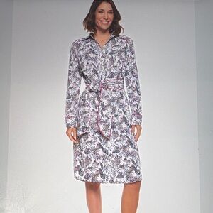 NWT Coolibar Kitt’s Shirt Dress With Belt Size Large